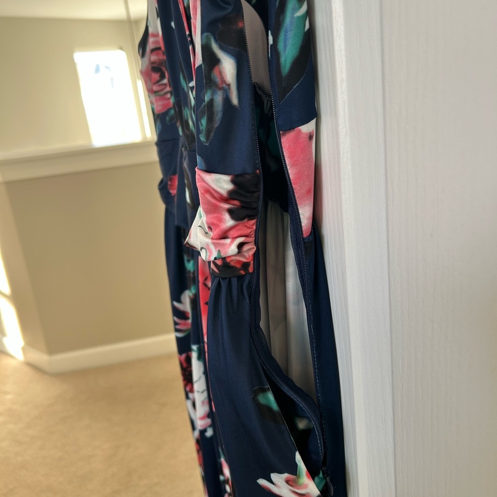 Ouges Floral Maxi Dress | Xxl | Pockets - image 4